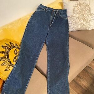 Wrangler 8 ladies vintage  Blue Denim Jeans